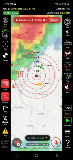 Drone Pilot ADS-B App, 1-Year License