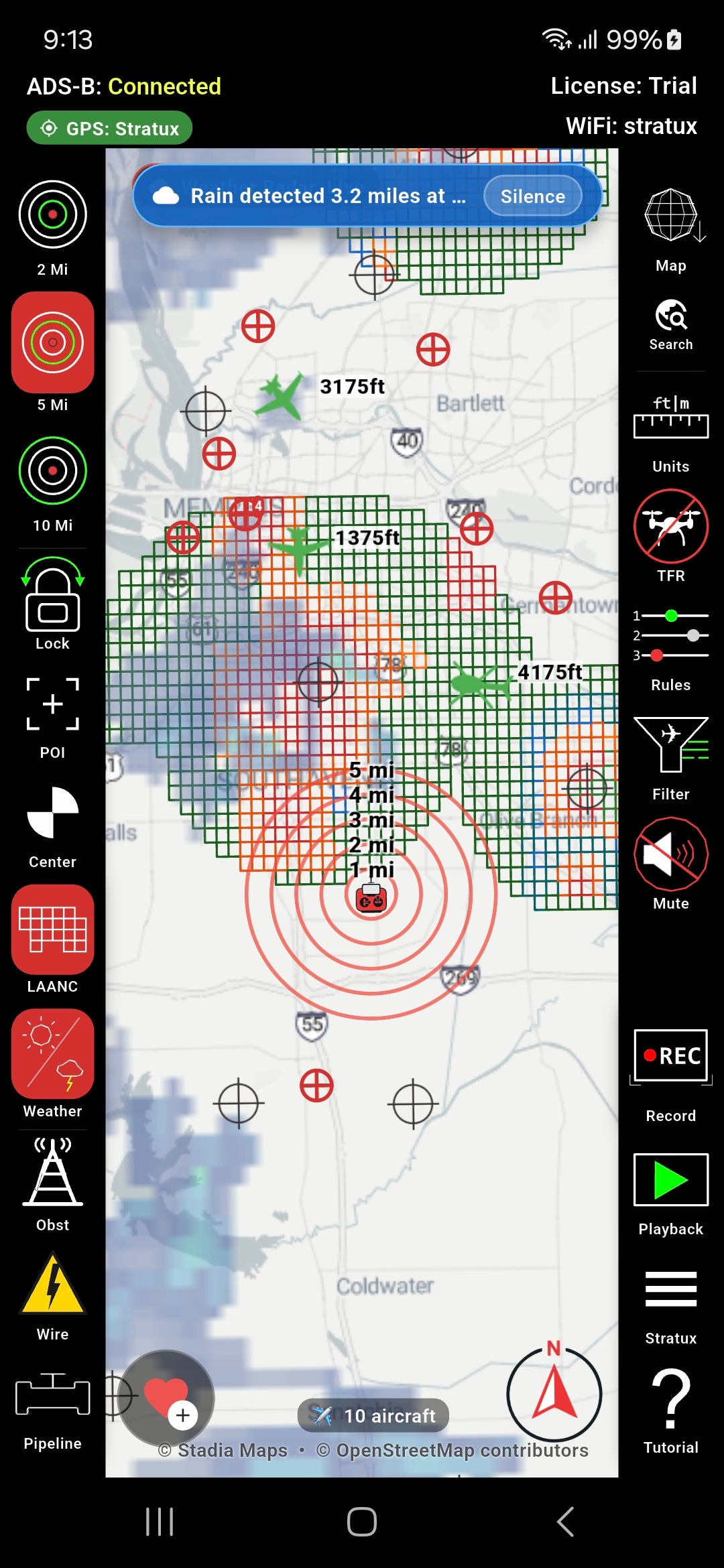 Drone Pilot ADS-B App, 1-Year License